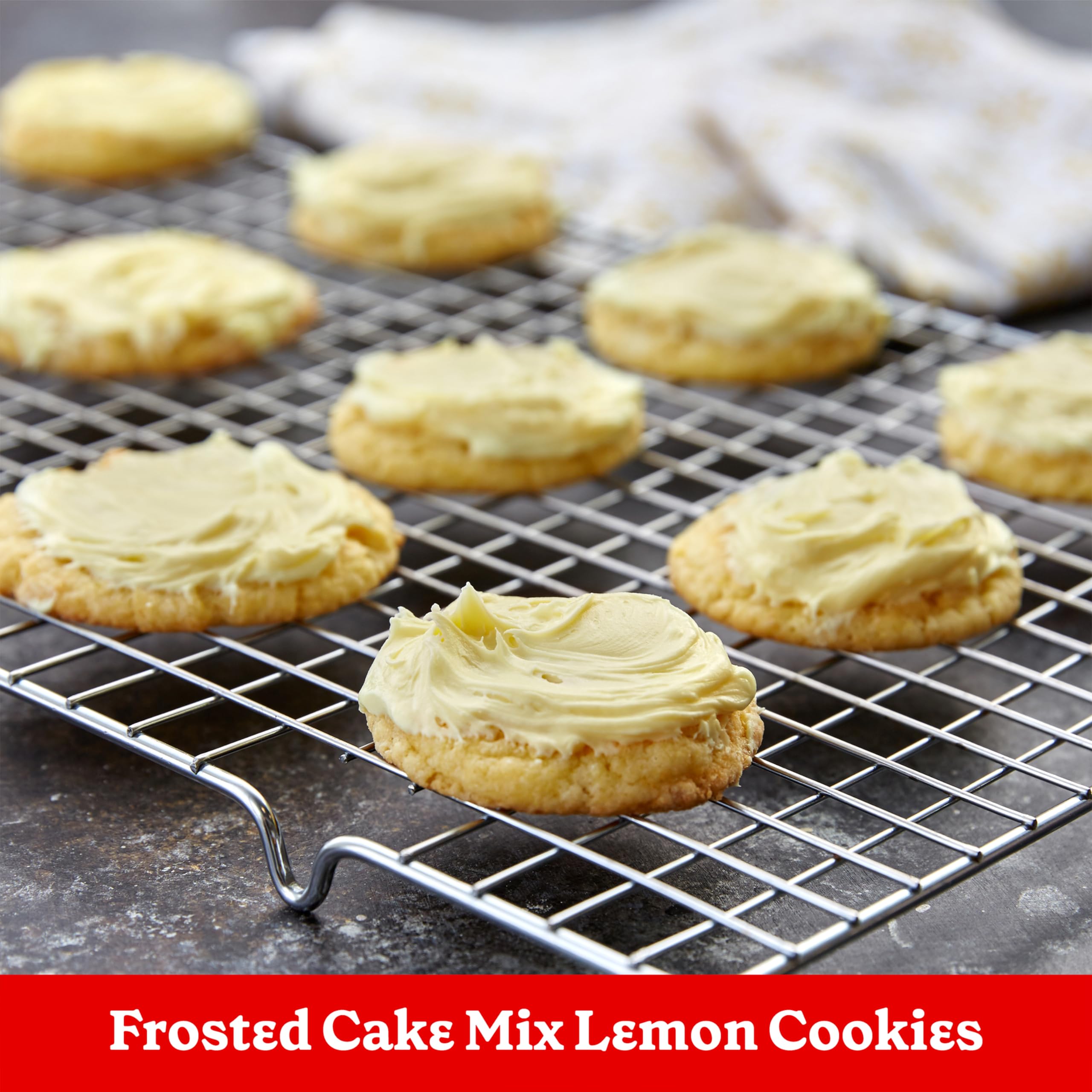 Cupcakes baked with Betty Crocker Delights lemon cake mix