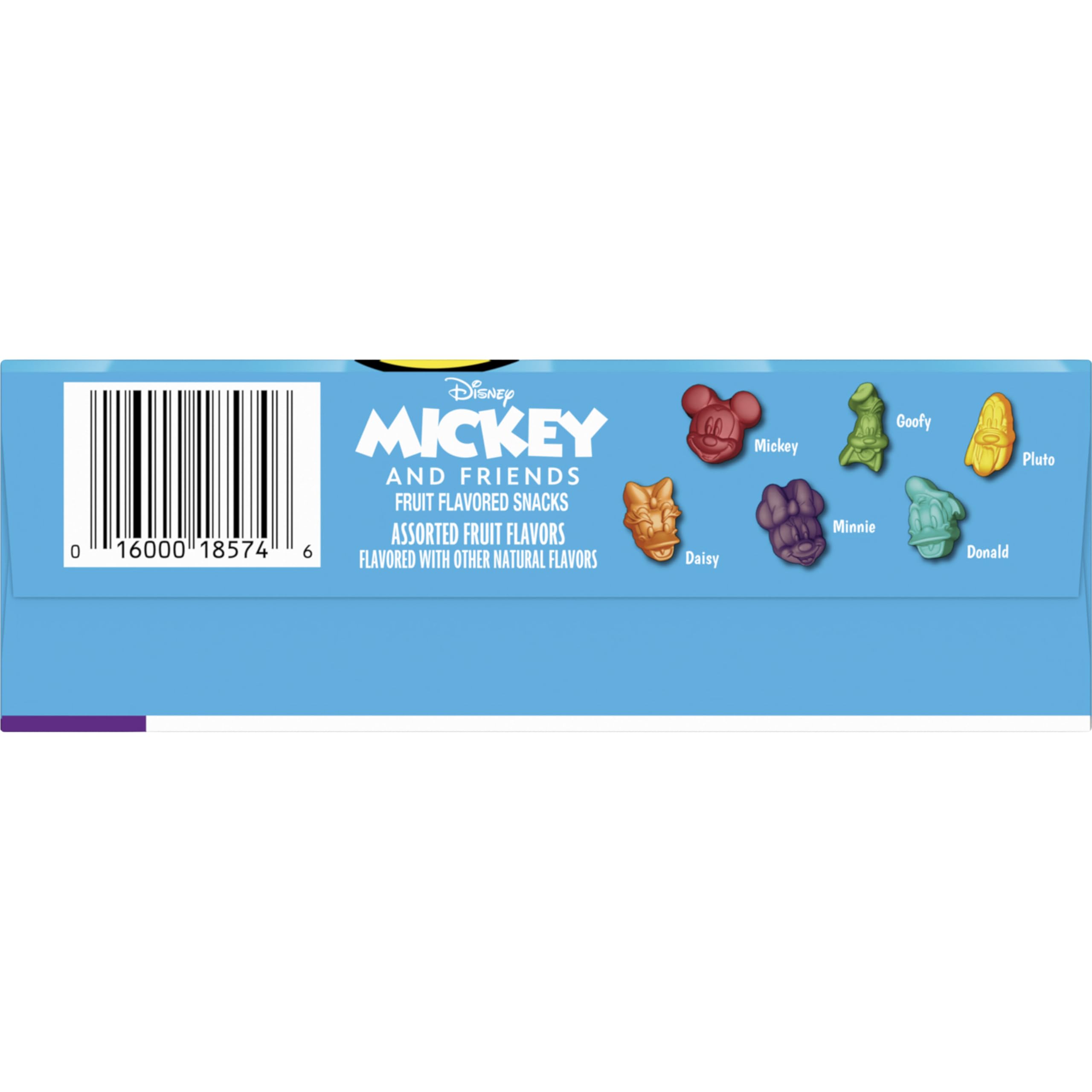 Betty Crocker Mickey fruit snacks 80 calories per serving.
