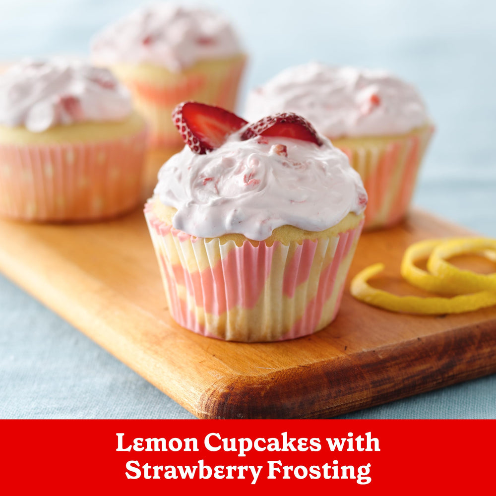 Betty Crocker easy baking steps on package for beginners.