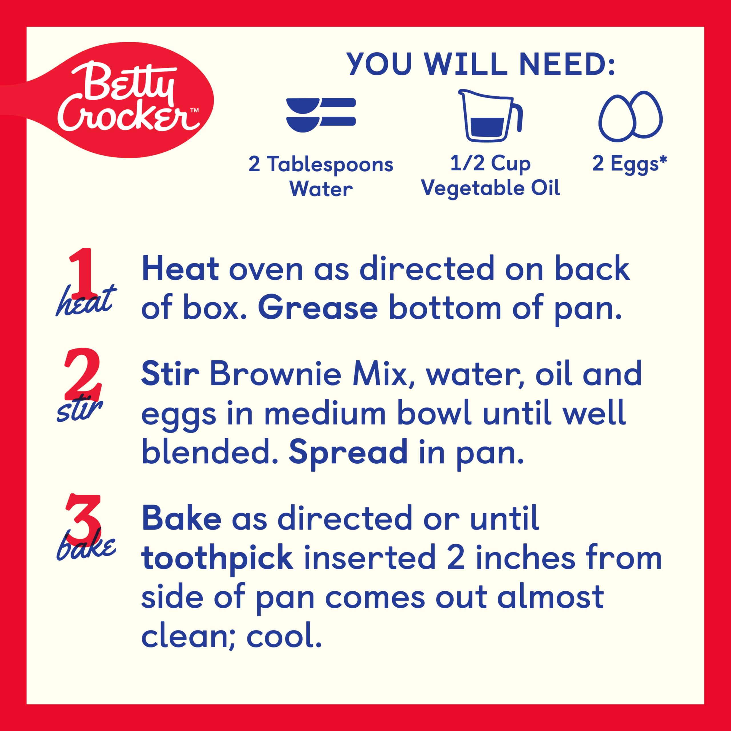 Betty Crocker Milk Chocolate Brownie Mix cooling rack with glossy, fudgy slices