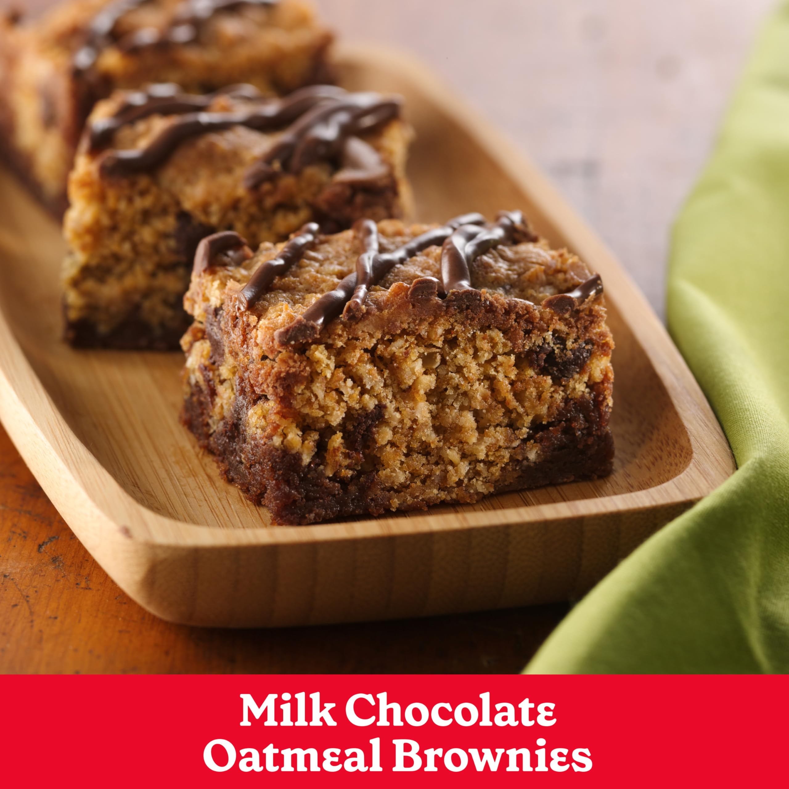 Betty Crocker Milk Chocolate Brownie Mix party display appeals and invites sharing