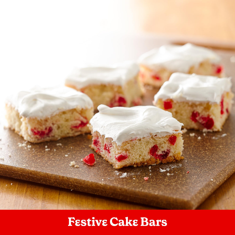 Betty Crocker frosting base for sprinkles and decorations.