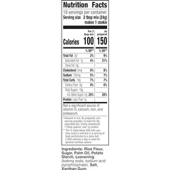 Betty Crocker gluten-free sugar cookie mix dough drops ready for chewy cookies