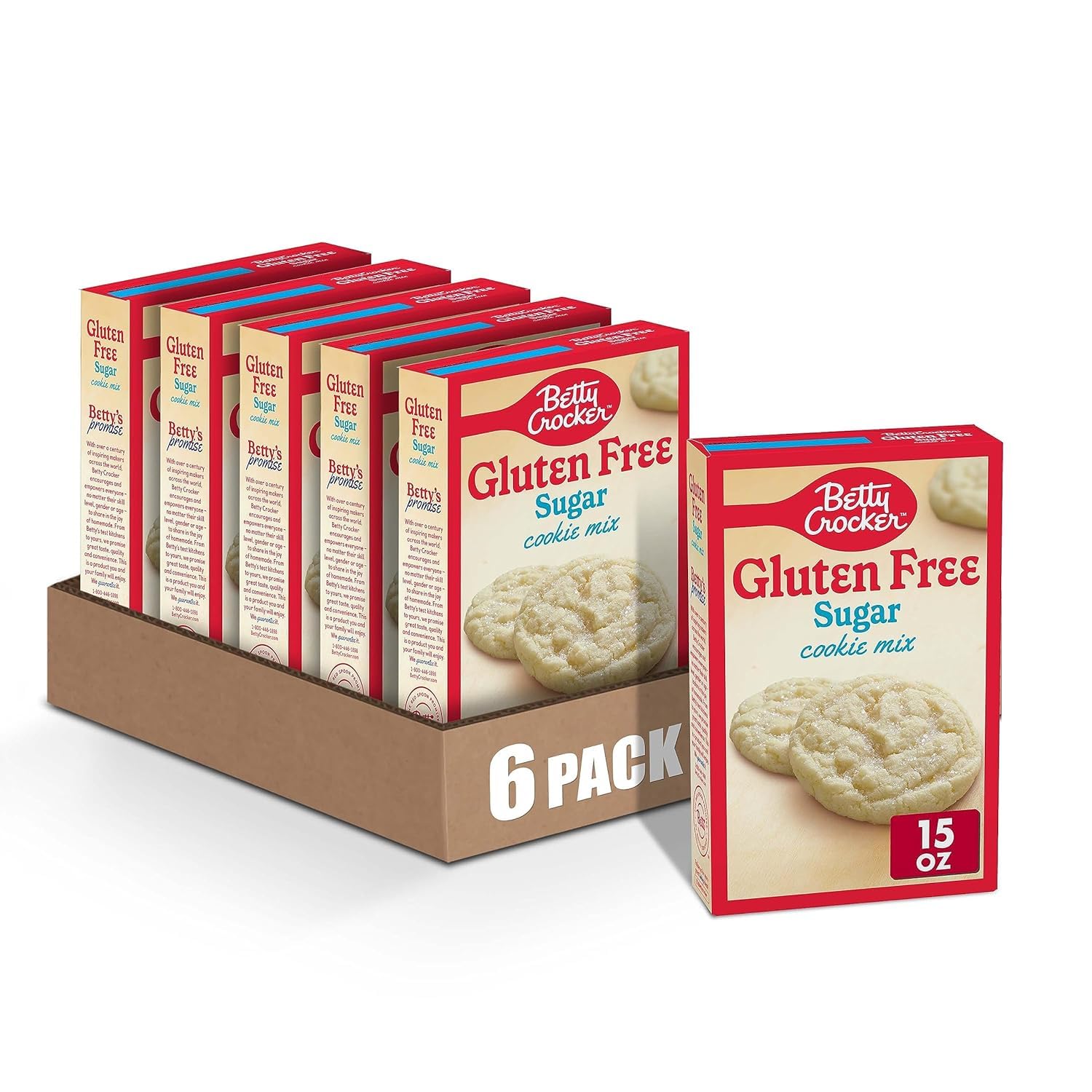 Betty Crocker gluten-free sugar cookie mix dough prep for quick gluten-free cookies