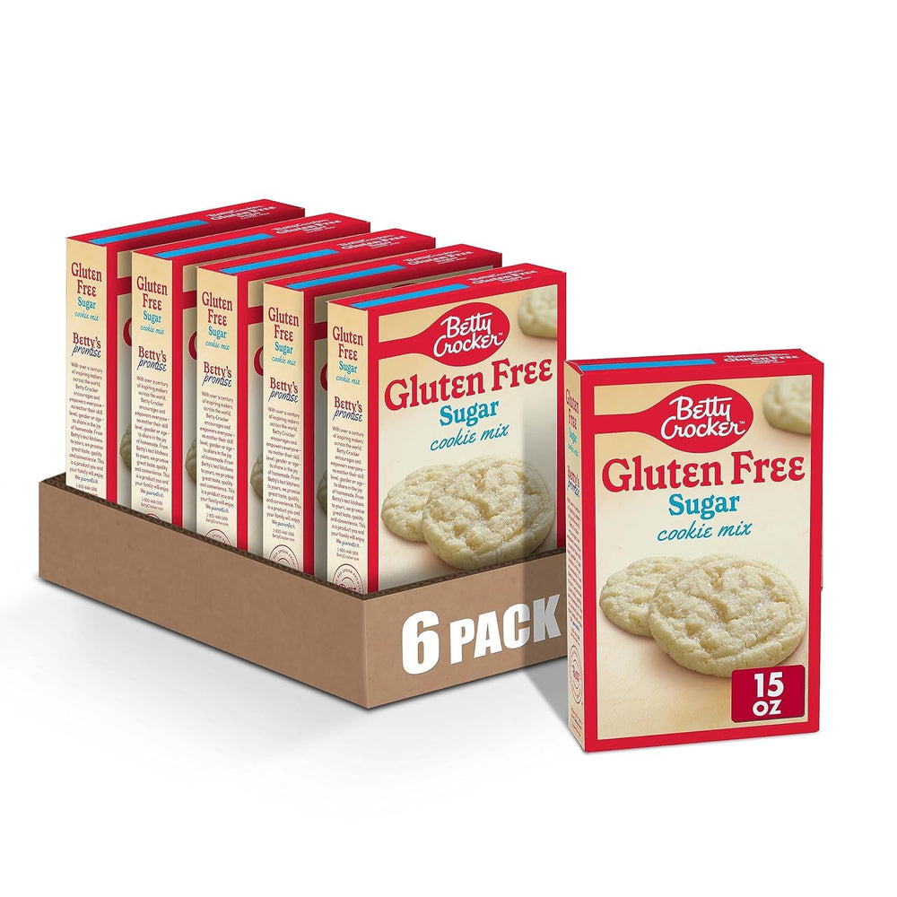 Betty Crocker gluten-free sugar cookie mix dough prep for quick gluten-free cookies