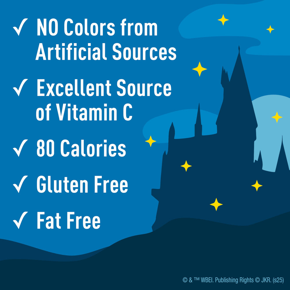 Betty Crocker Harry Potter Daring Fruit Punch flavor for bright lunchtime snacking.