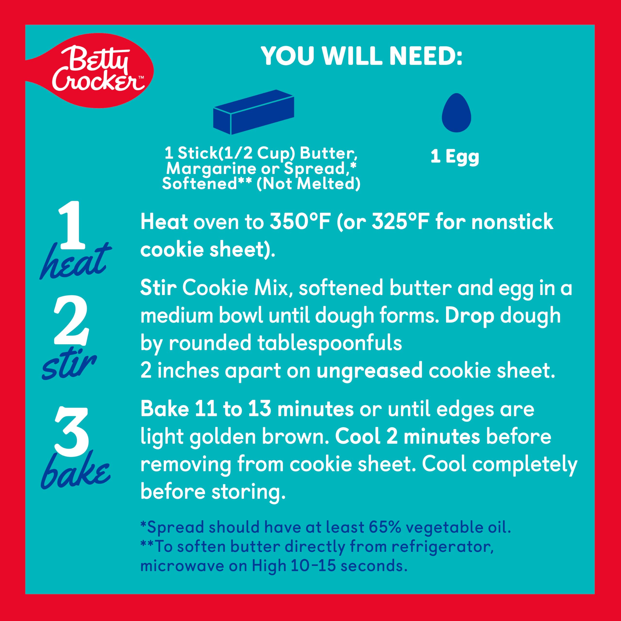 Betty Crocker Lower Sugar cookies on a baking sheet, golden and ready.