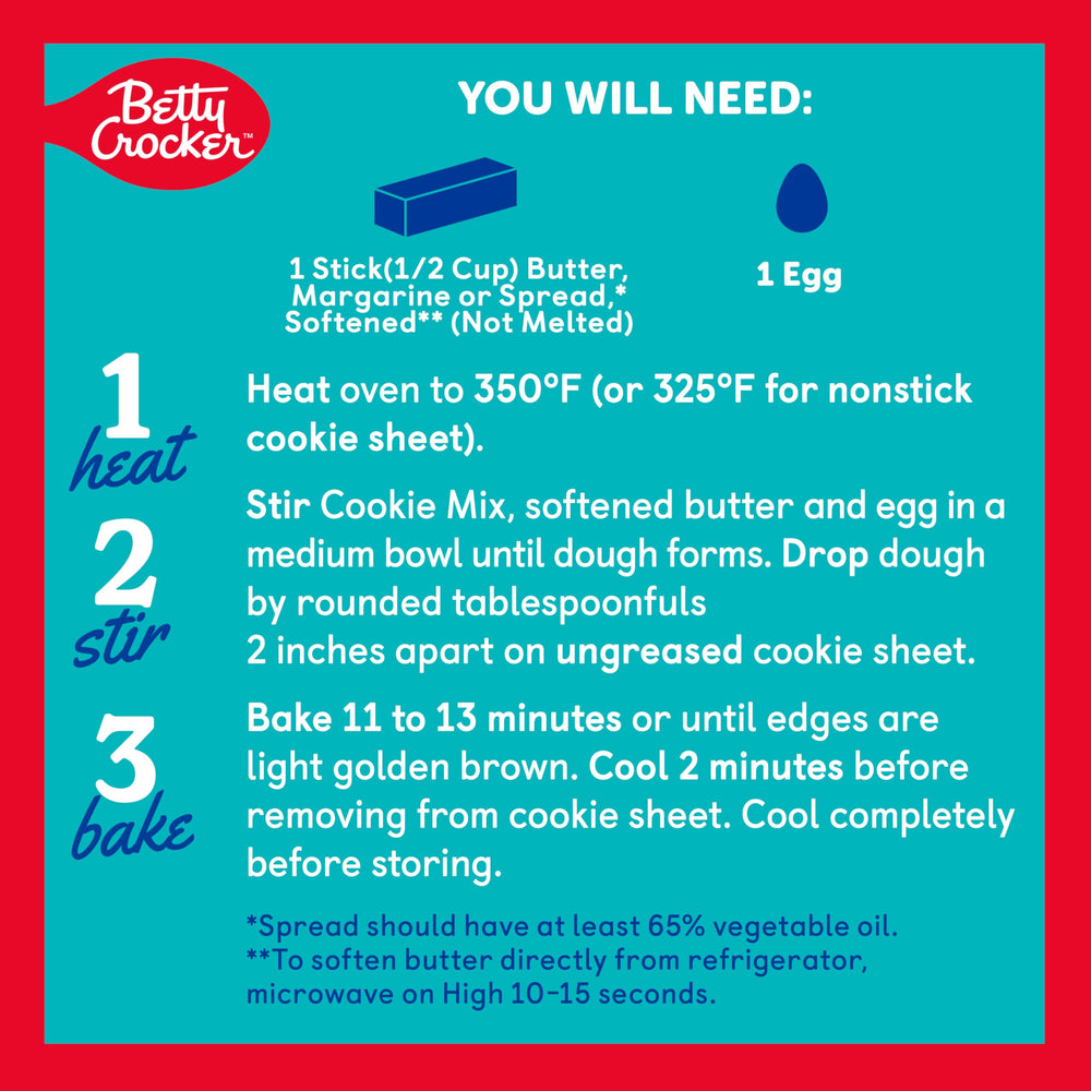 Betty Crocker Lower Sugar cookies on a baking sheet, golden and ready.