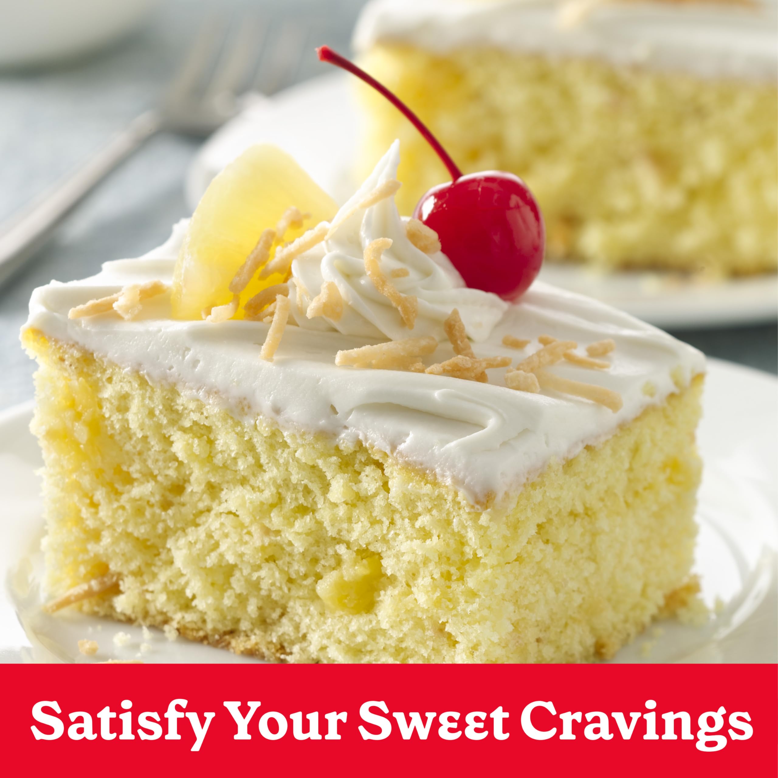 Oven preheating as Betty Crocker Lower Sugar Yellow Cake Mix bakes