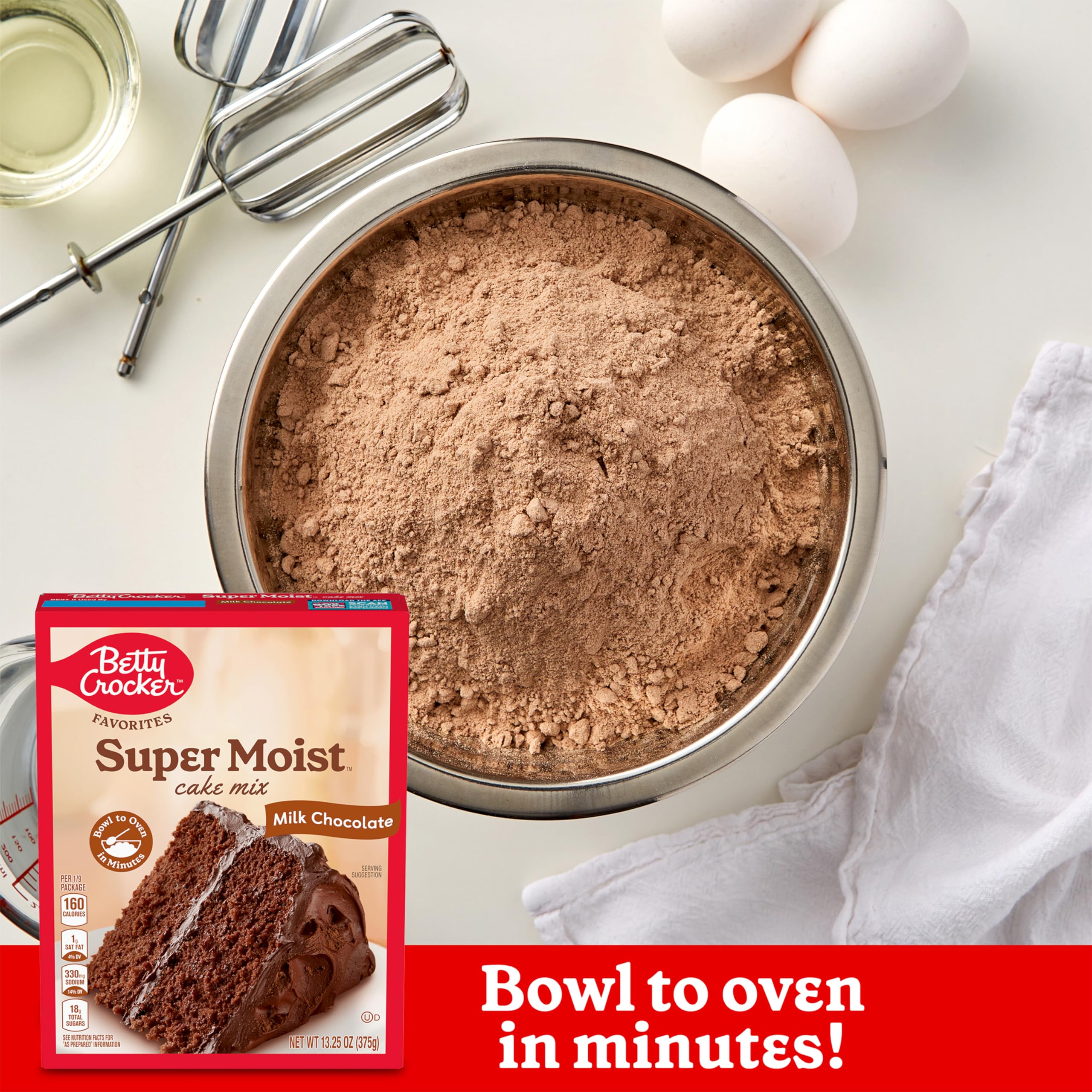Betty Crocker milk chocolate cupcakes from cake mix; versatile for celebrations