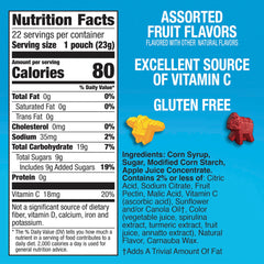 Betty Crocker Minecraft Fruit Flavored Snacks pouch open for on-the-go snacking