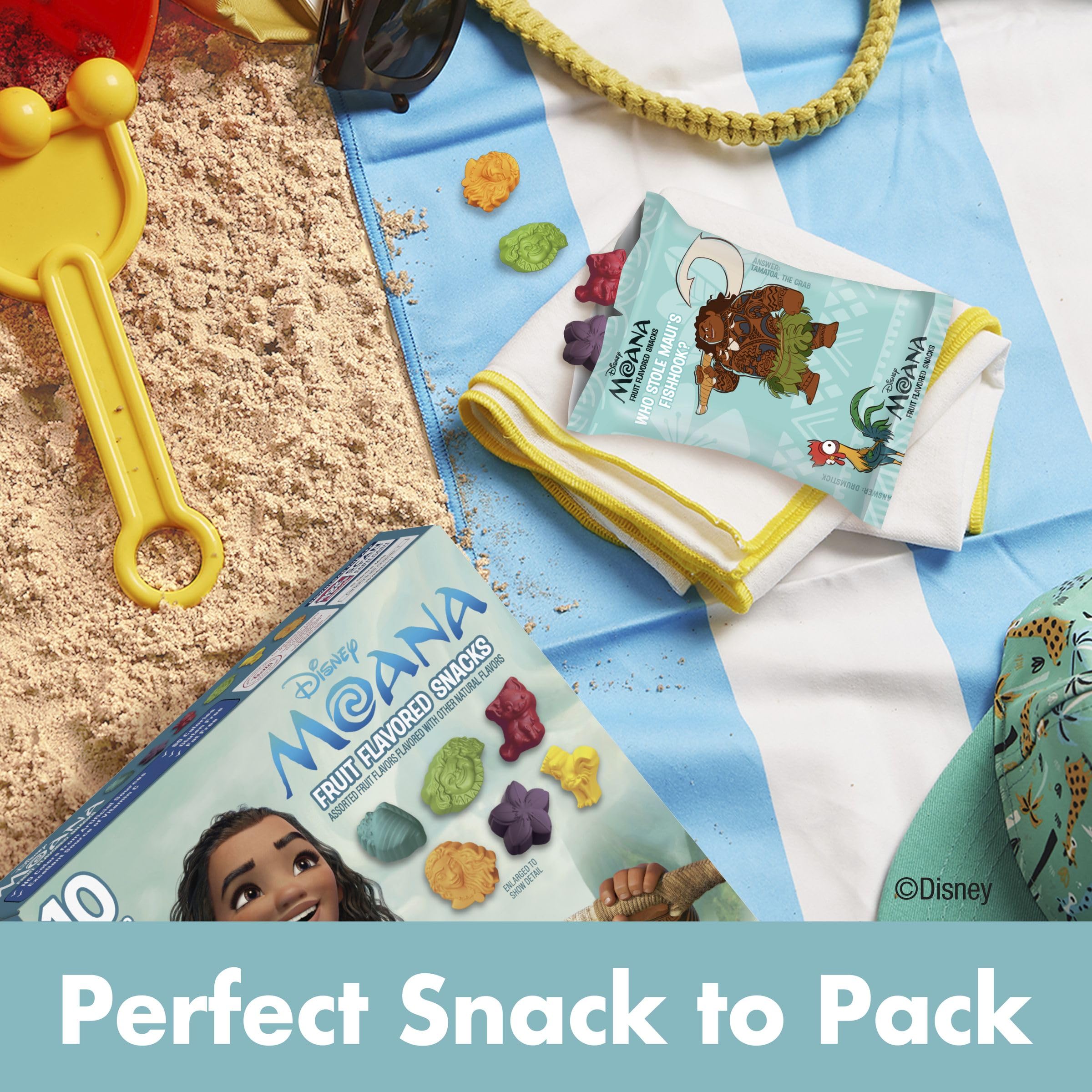 Betty Crocker Moana gluten-free, fat-free snack option.