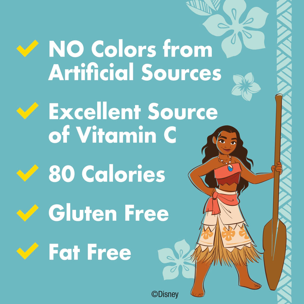 Betty Crocker Moana packaging with a bonus game for kids.