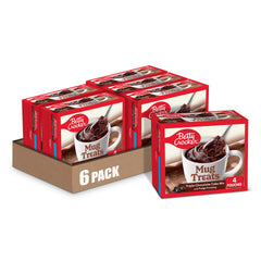 Betty Crocker Mug Treats triple chocolate cake in a mug for quick dessert