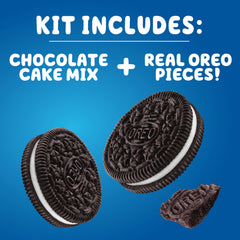 Betty Crocker cake baking in oven, chocolate aroma filling the kitchen