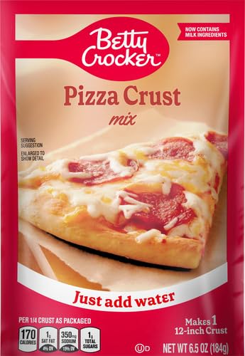 Betty Crocker Pizza Crust Mix resting five minutes cue, relaxed dough ready to shape