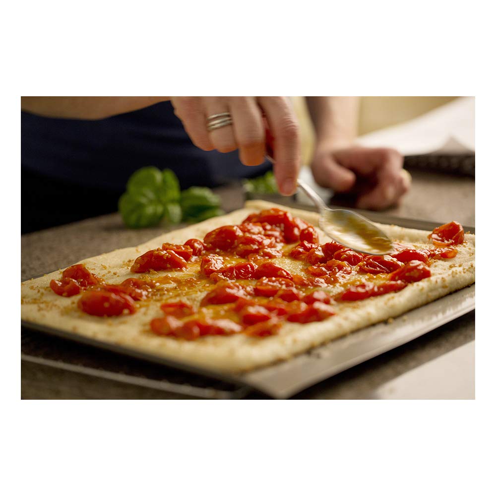 Betty Crocker Pizza Crust Mix roll dough to 12-inch crust