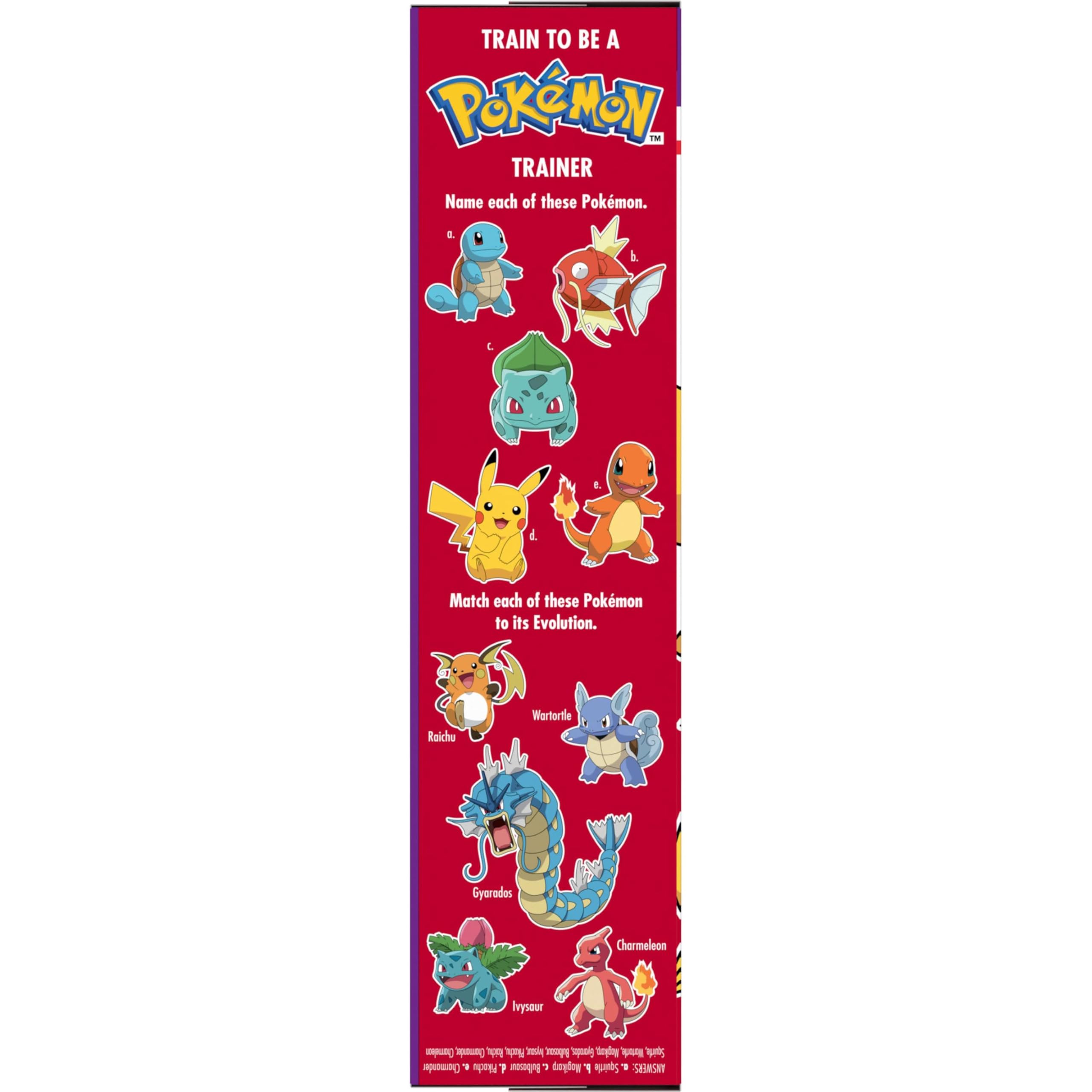 Pokemon Fruit Snacks on-the-go option for road trips and travel