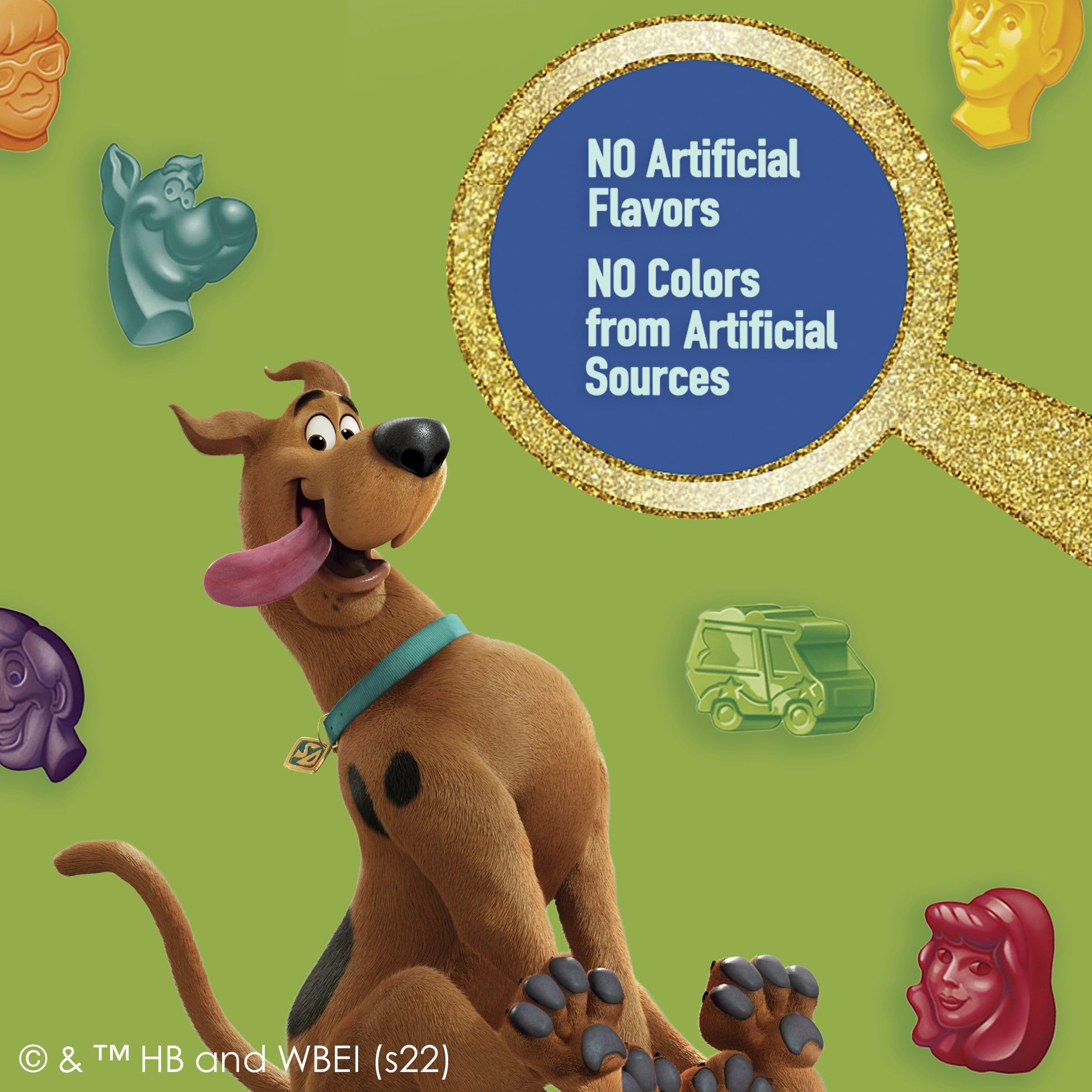 Betty Crocker Scooby-Doo 22-count value pack offers convenient snacking.