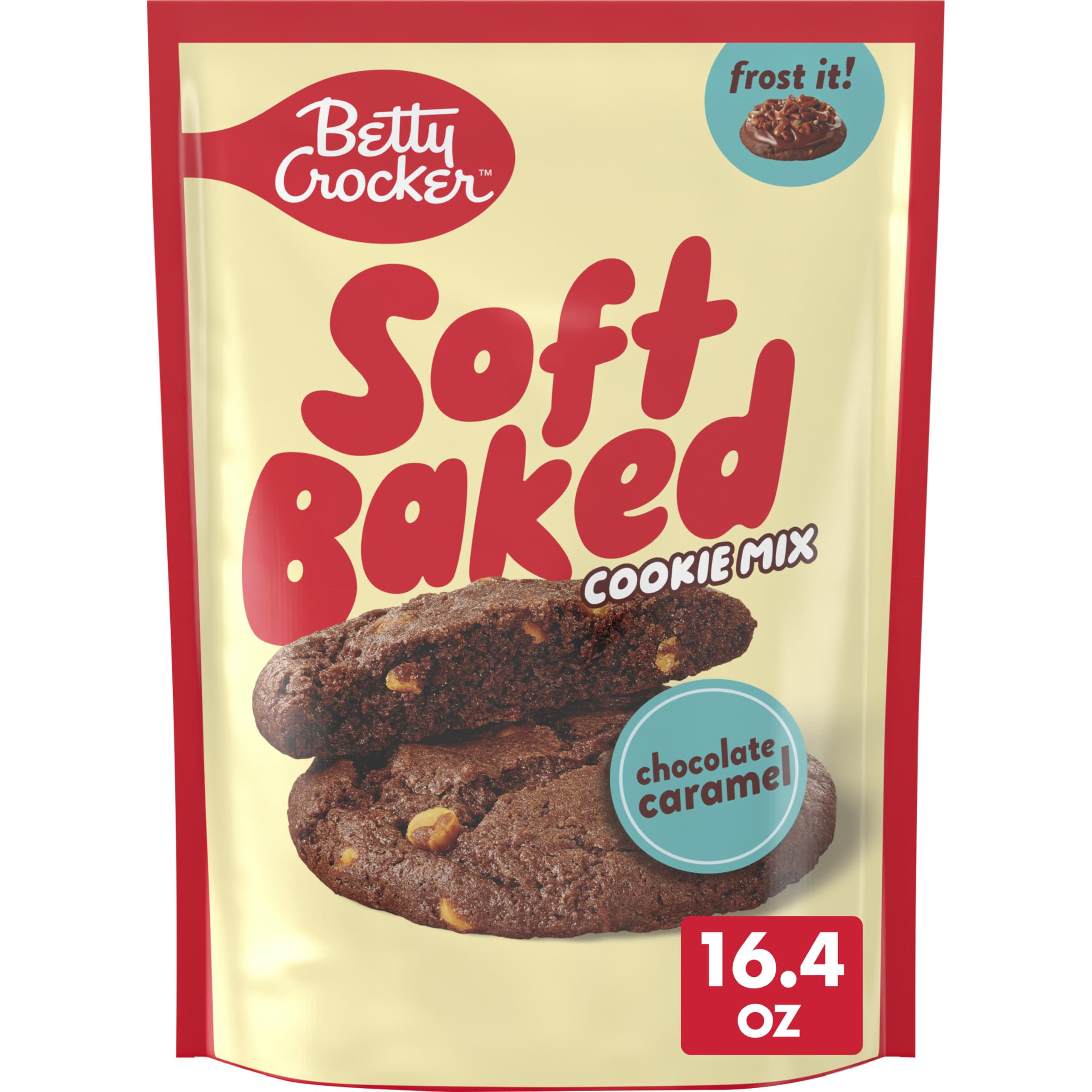 Betty Crocker soft baked cookie dough ready for quick, family-friendly cookies.