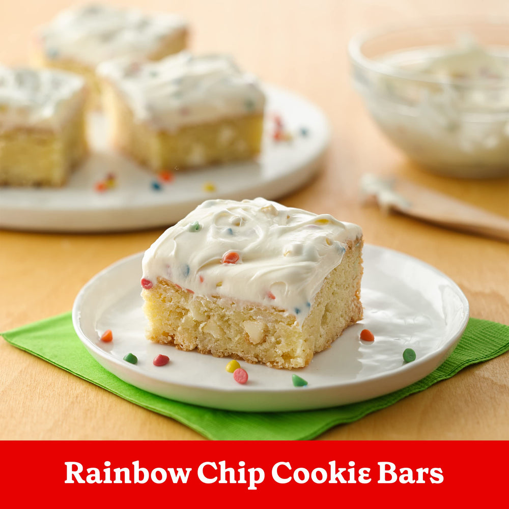 Freshly baked 2-inch cookies from Betty Crocker mix.