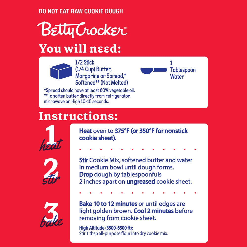 Nine-pack Betty Crocker Sugar Cookie Mix boxes available.