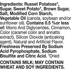 Betty Crocker Mashed Potatoes stovetop-stir image: creamy texture with minimal effort.