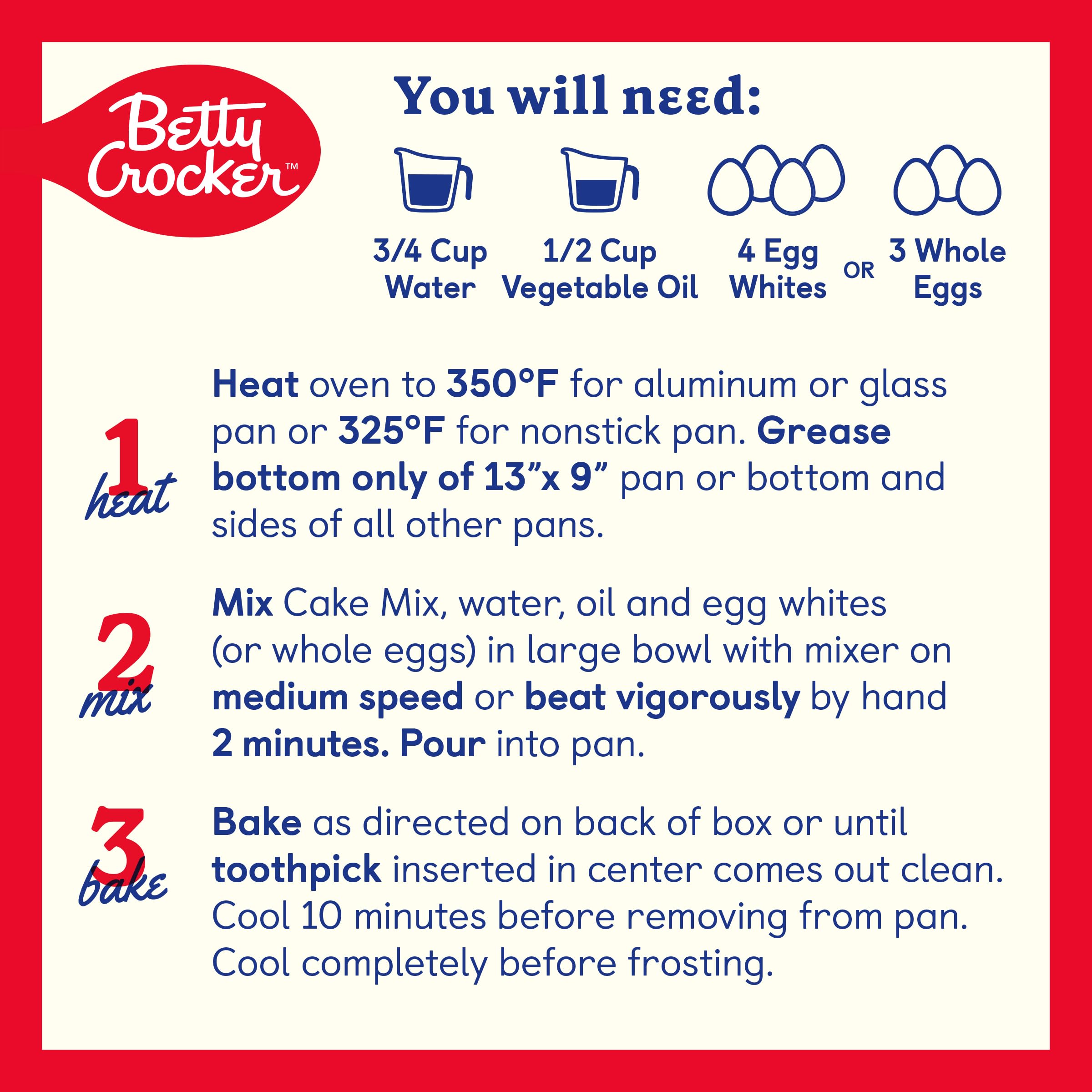 Betty Crocker wedding cake potential with a moist cake base.
