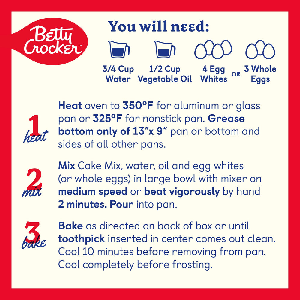 Betty Crocker wedding cake potential with a moist cake base.