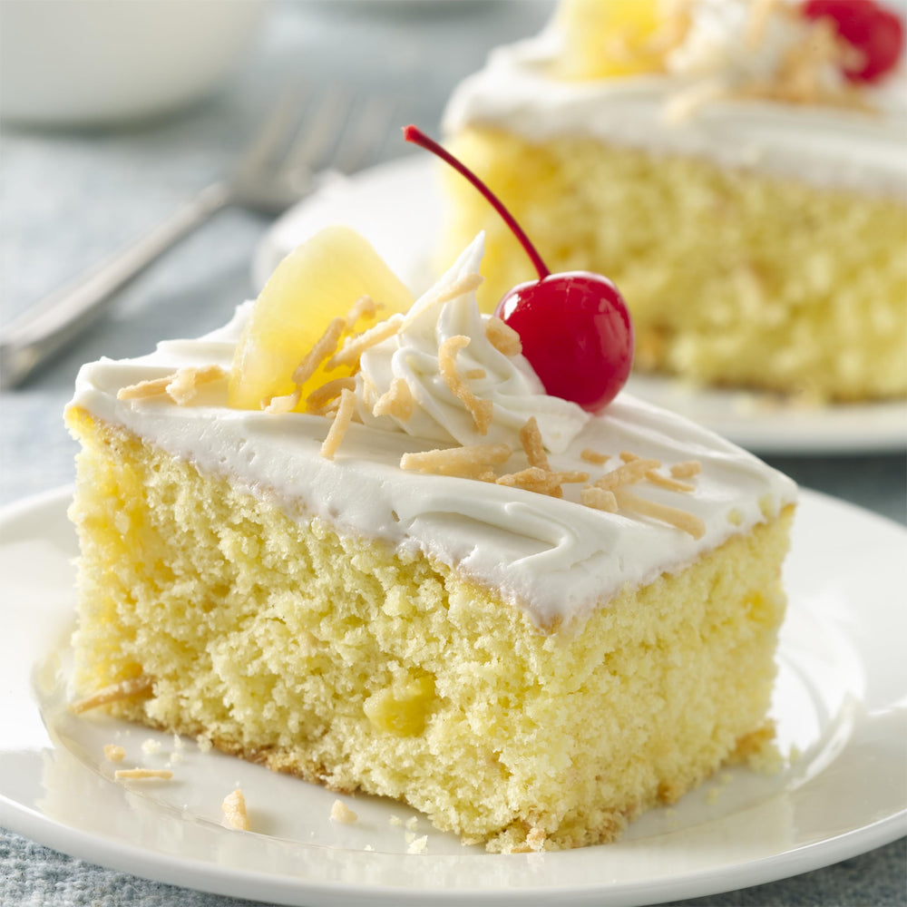Betty Crocker Yellow Cake Mix baked golden cake fresh from oven