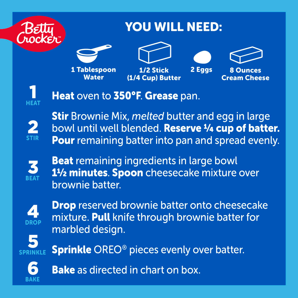 Betty Crocker Oreo cheesecake bites perfect for parties.