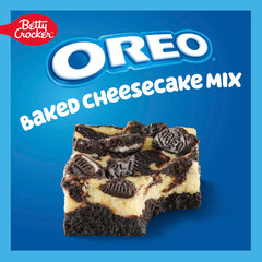 Real OREO cookie pieces sprinkled on top for texture.