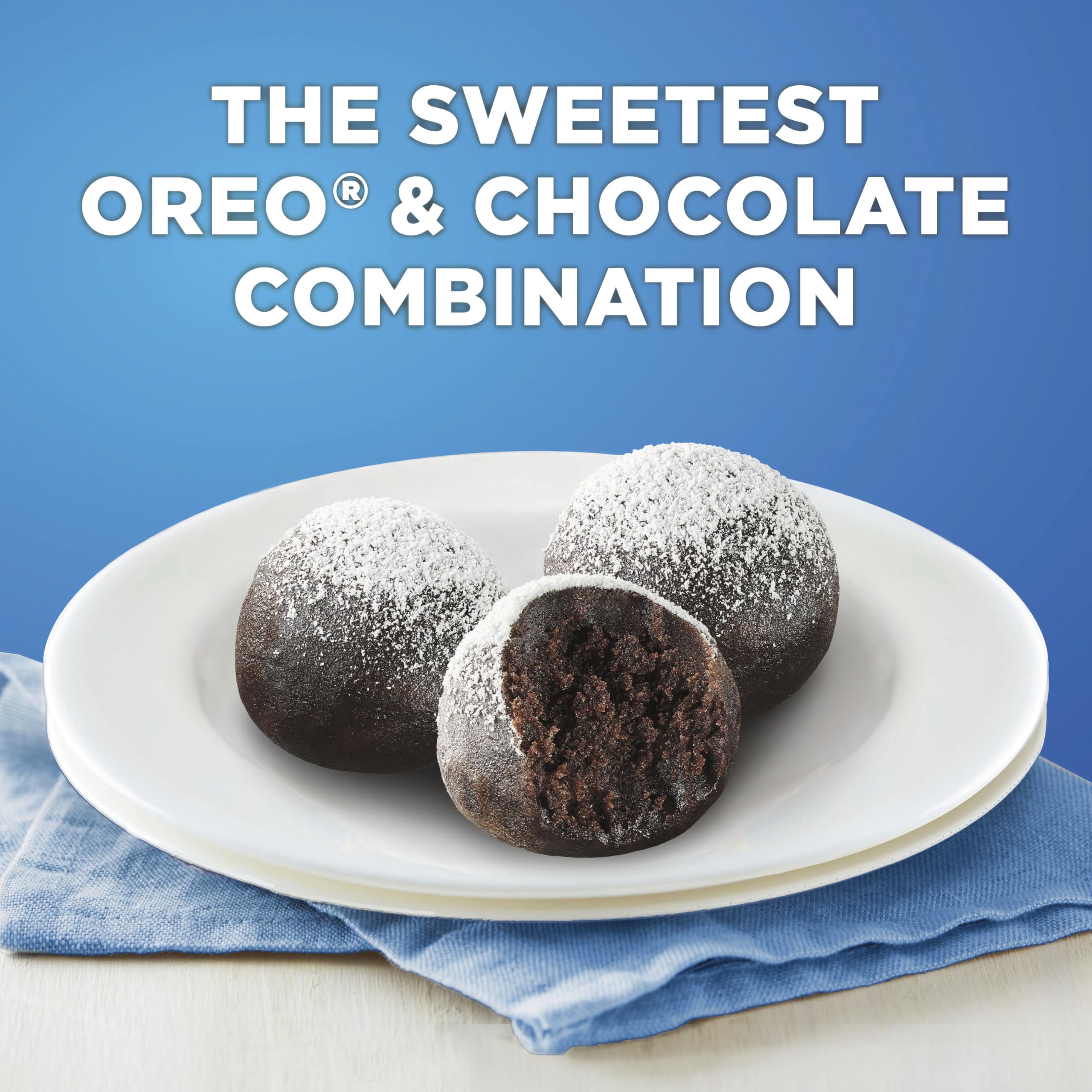 Betty Exclusives OREO Truffles customization with walnuts or sprinkles.