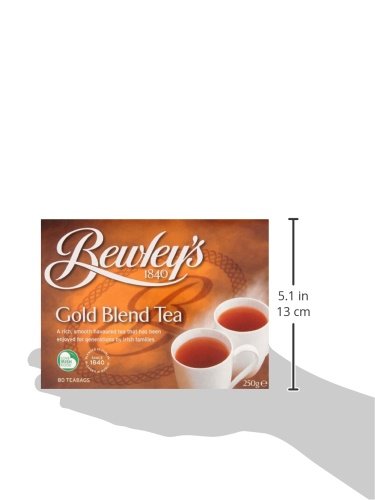 Luxurious golden brew from Bewley's Gold Blend, ideal for winding down