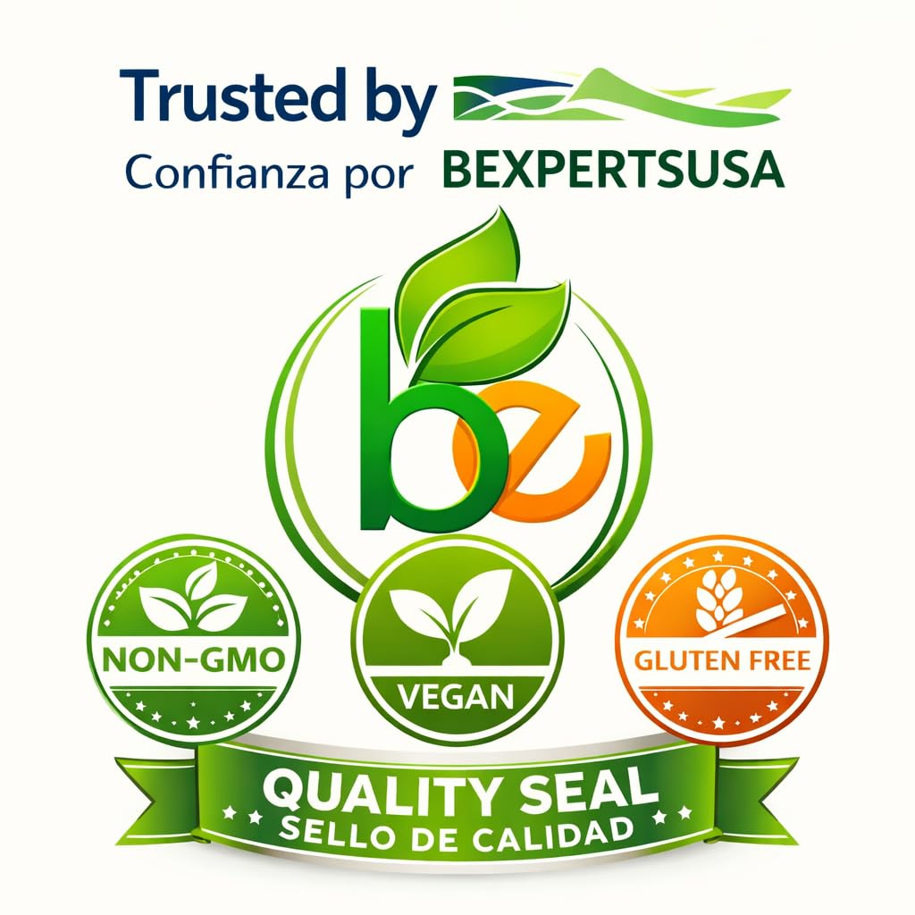 B-Experts Axocopaque farm-grown leaves emphasize natural, vegan, non-GMO credentials