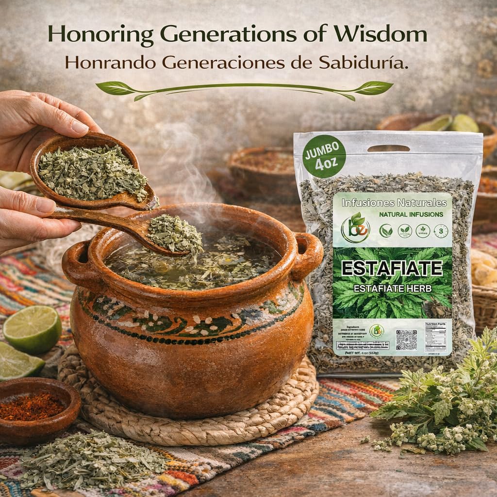 Hand-harvested Estafiate leaves reflecting artisanal quality