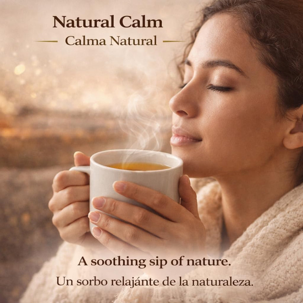 B-Experts Gordolobo tea cup steaming invites a relaxing caffeine-free ritual