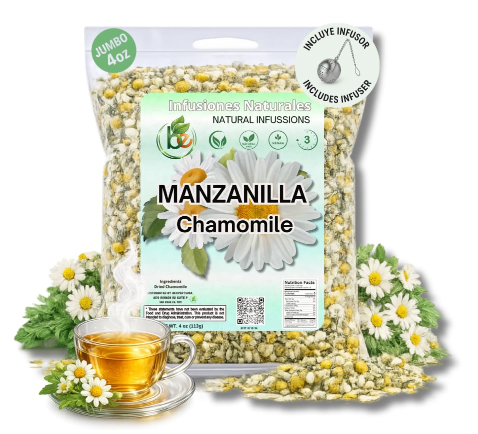 B-Experts Chamomile tea bundle for easy home brewing.