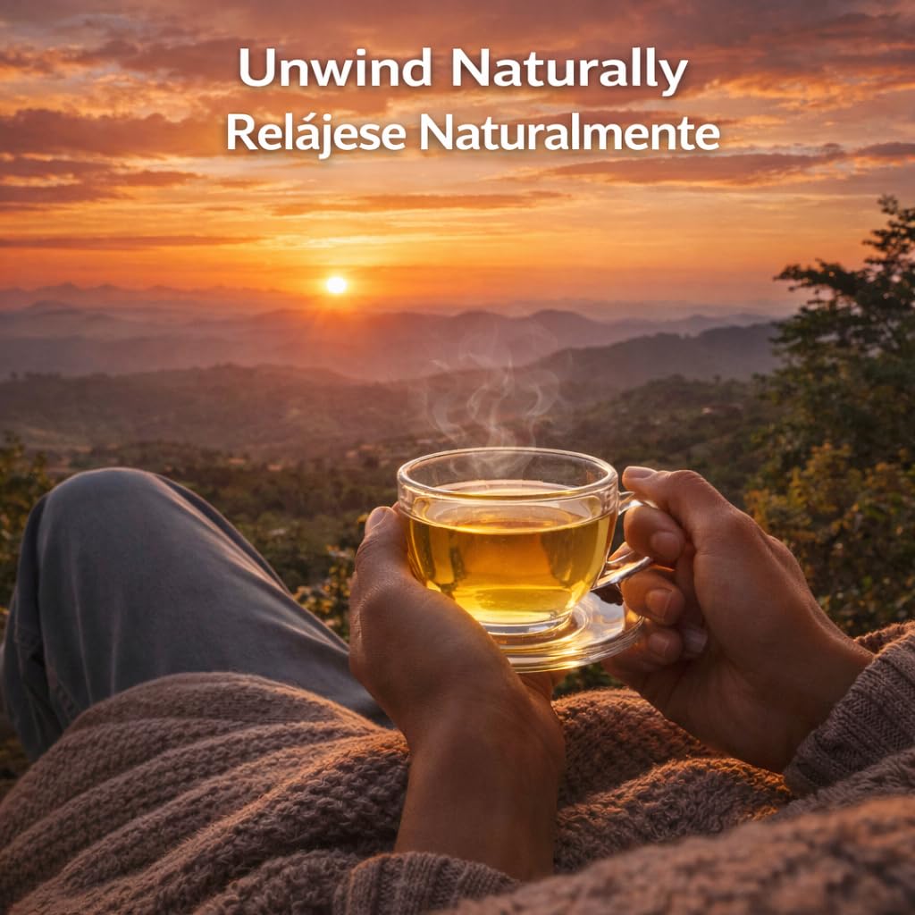 BEXPERTSUSA Hot damiana tea poured into a cup, inviting relaxation.