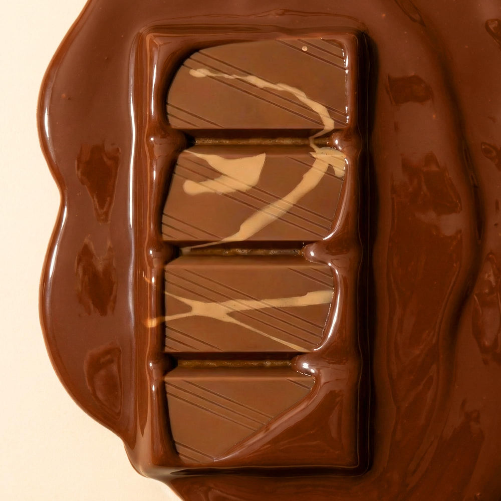 Smooth melt reveals layers of nutty sweetness and creamy cocoa