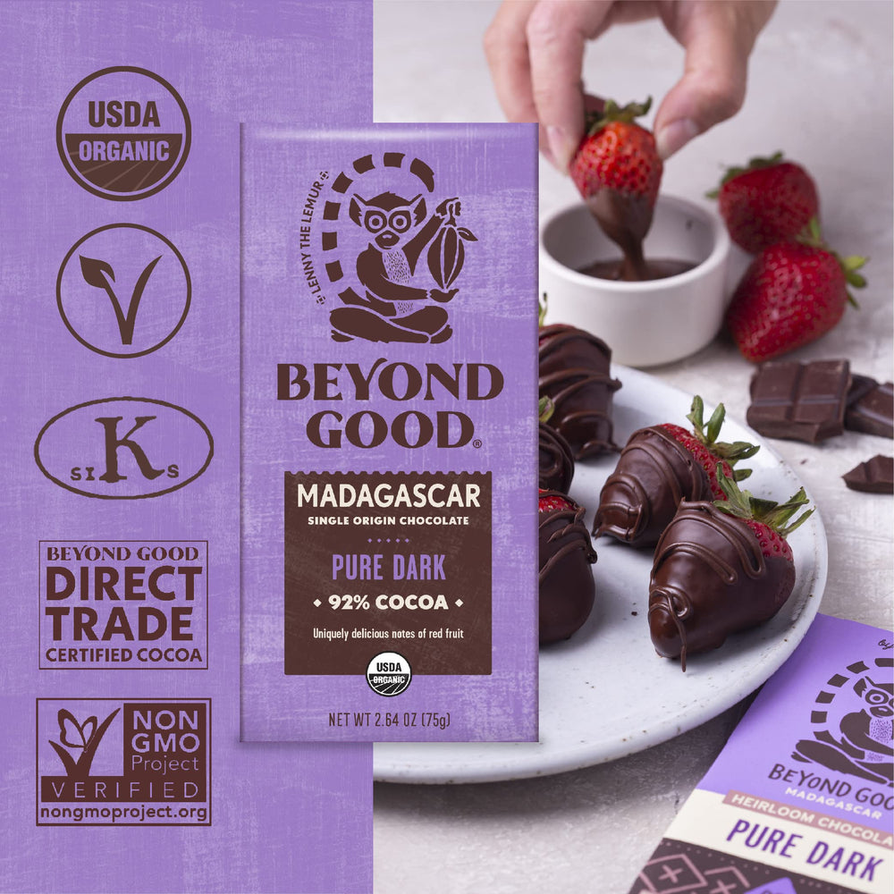 Beyond Good agroforestry shade-grown cocoa on sustainable Madagascar farm