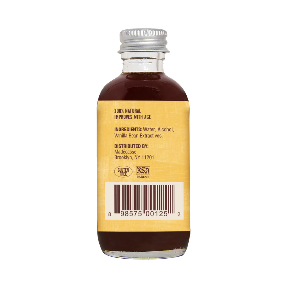Beyond Good vanilla extract poured onto batter enhances aroma and depth