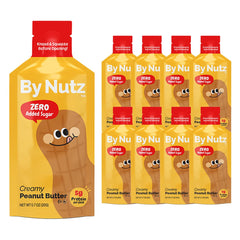 Beyond Nature By Nutz non-GMO ingredients label highlights clean composition.