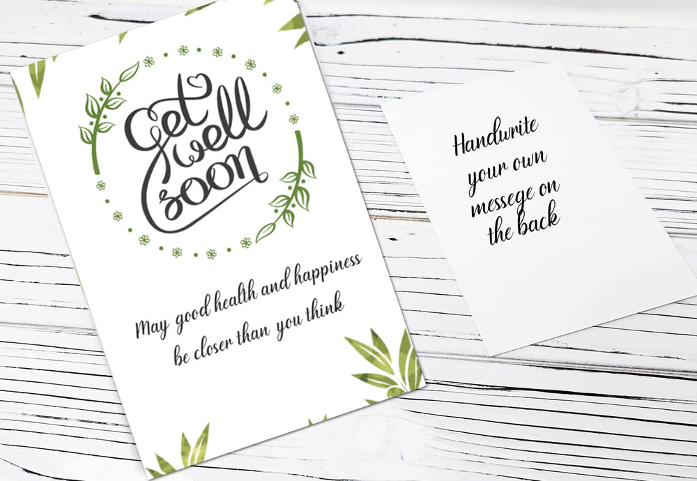 Beyond The Box get-well care package conveys a thoughtful, comforting gift set.