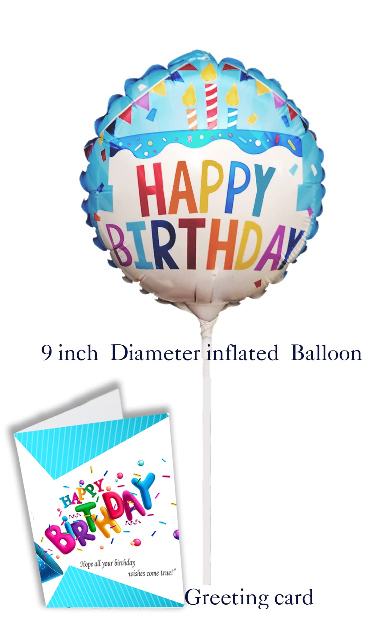 Beyond The Box happy birthday greeting card complements the gift
