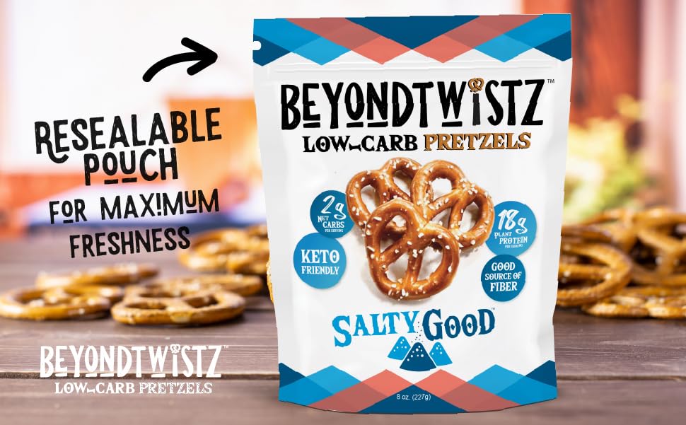BeyondTwistz serving-size indicator shows 8 servings per bag
