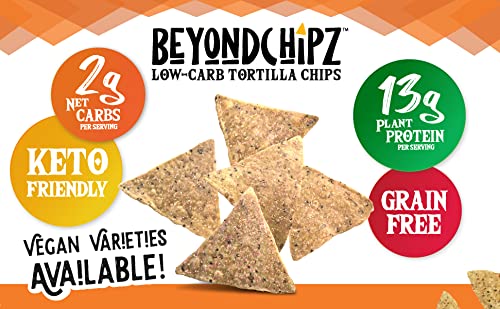 BeyondChipz five-serving bag size makes portion planning easy.