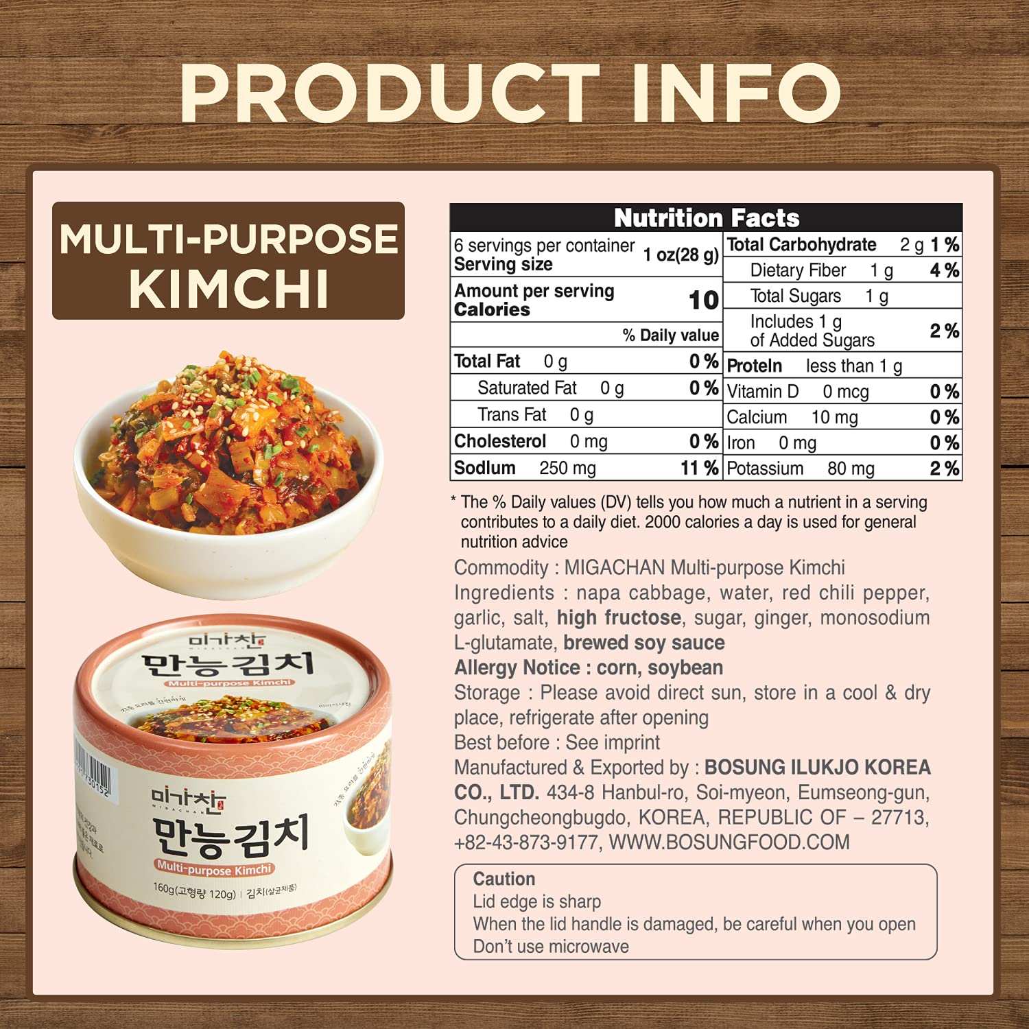 Beyond Earth kimchi is travel-friendly for camping or picnics.
