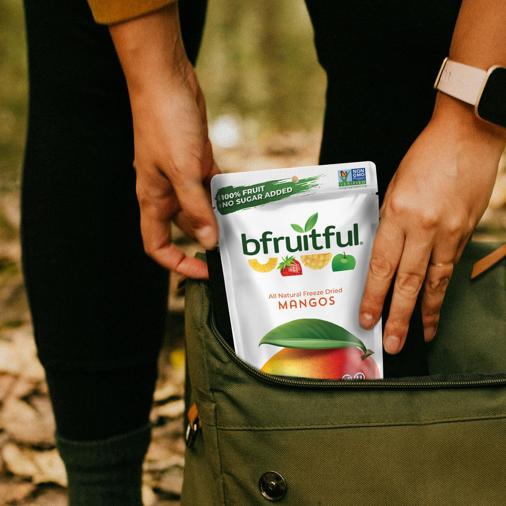 bfruitful freeze-dried mango in yogurt topping, versatile breakfast option.