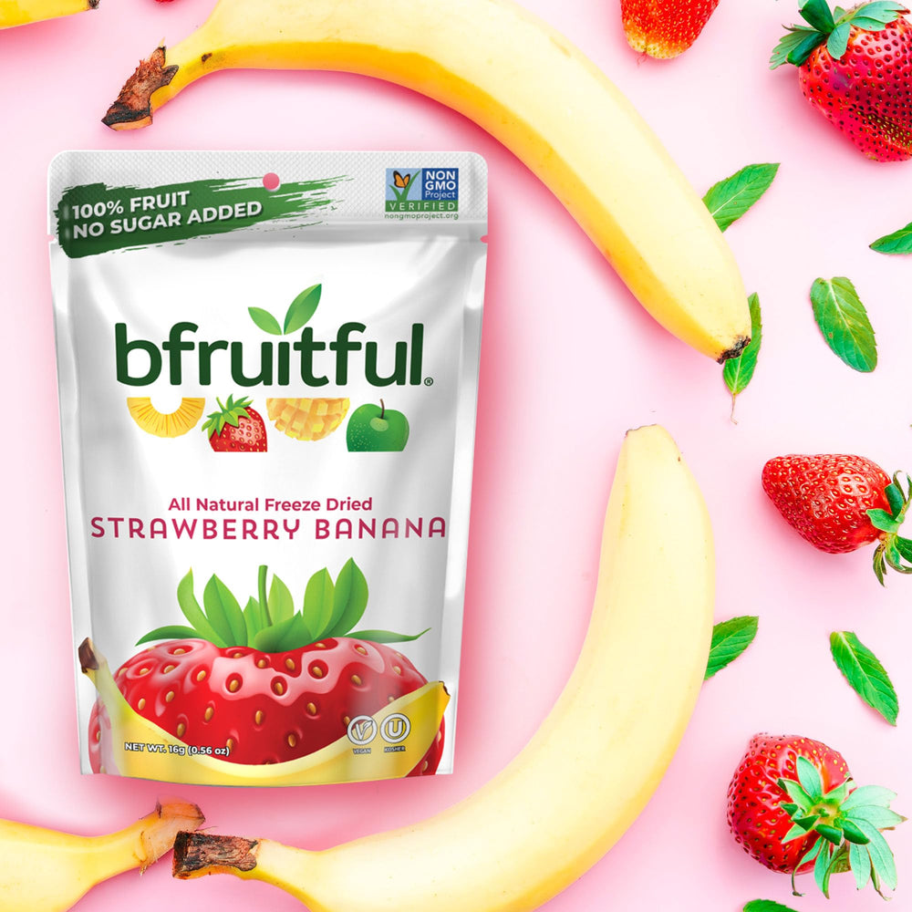 bfruitful non-GMO gluten-free vegan ingredients for clean snacking.
